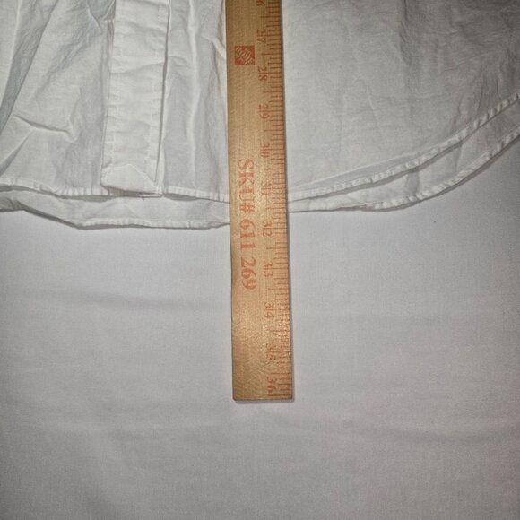 Polo Ralph Lauren White Linen Cotton Blend Button Up Shirt Men's XL Long Sleeve - Picture 6 of 6